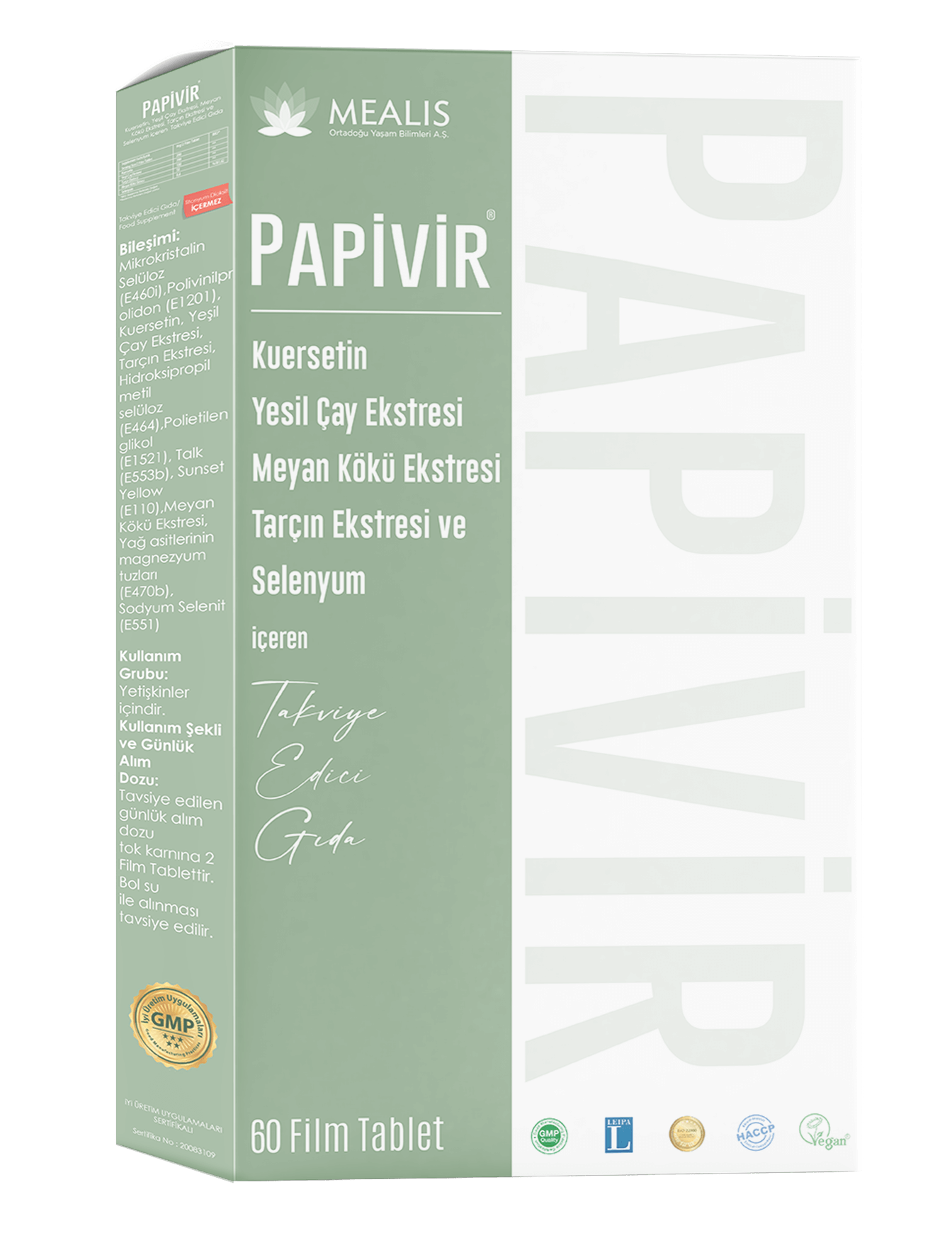 Papivir - 60 Film Tablet